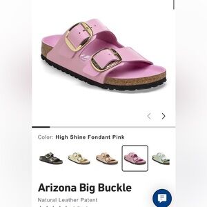 Birkenstock Light Pink Double Buckle Sandals